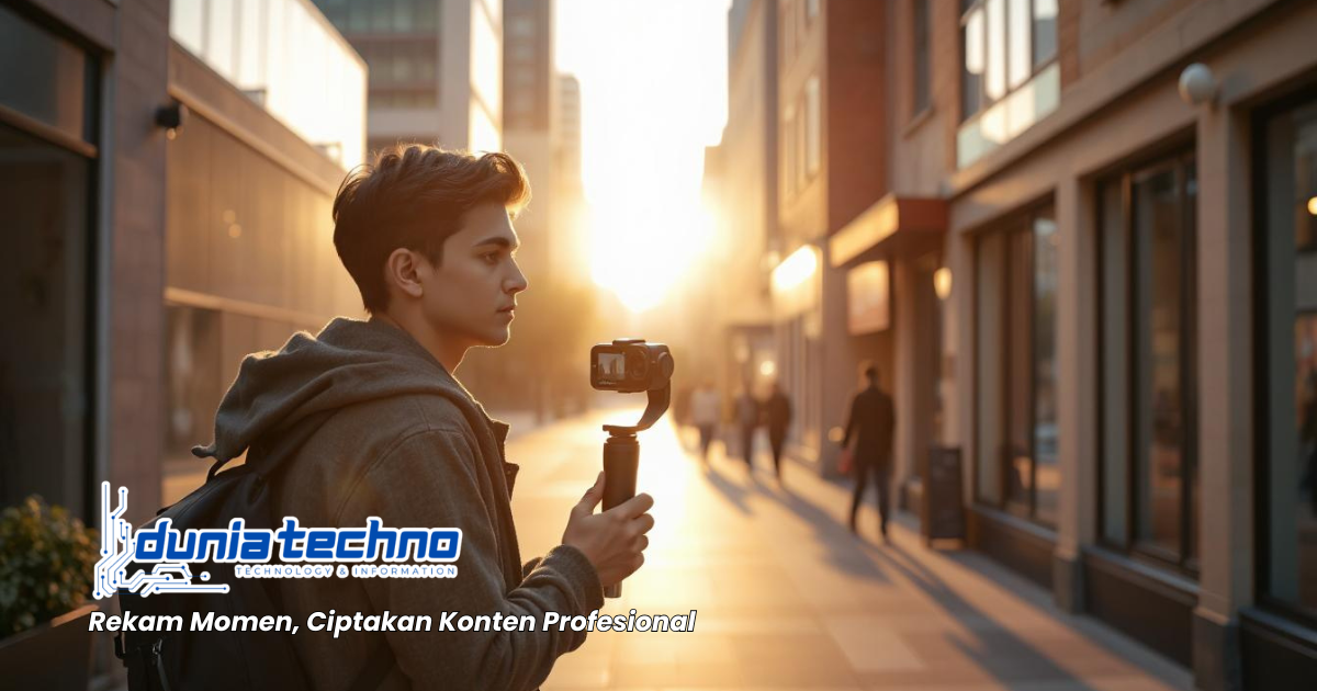 Kamera Vlog DJI Pilihan Kreator Konten Kamera vlog dji untuk kreator konten profesional