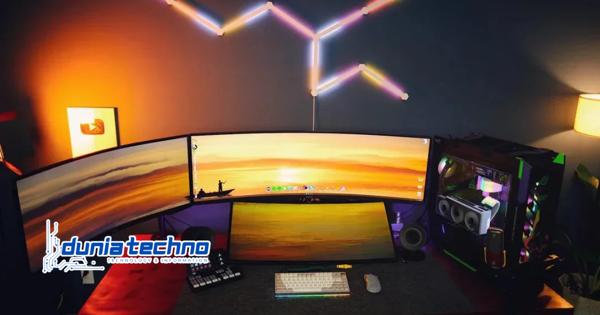 Curved Monitor 4K Untuk Visual Lebih Imersif Layar curved monitor 4k untuk kerja dan gaming maksimal