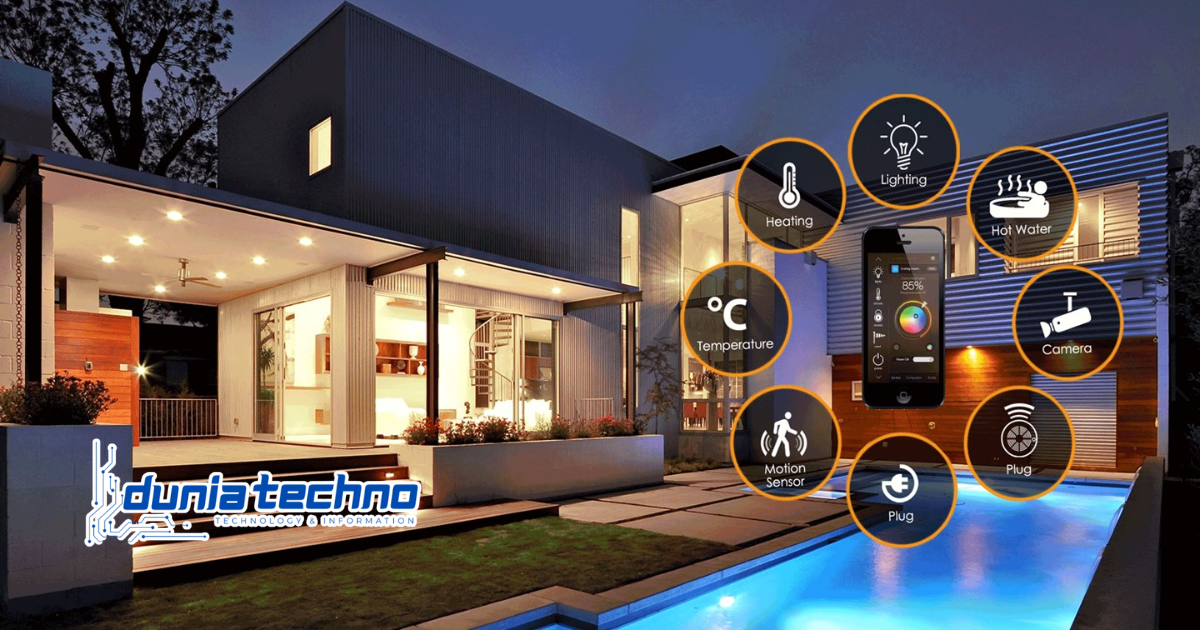 Lampu Smart Home Untuk Rumah Modern Sistem lampu smart home dengan kontrol pintar