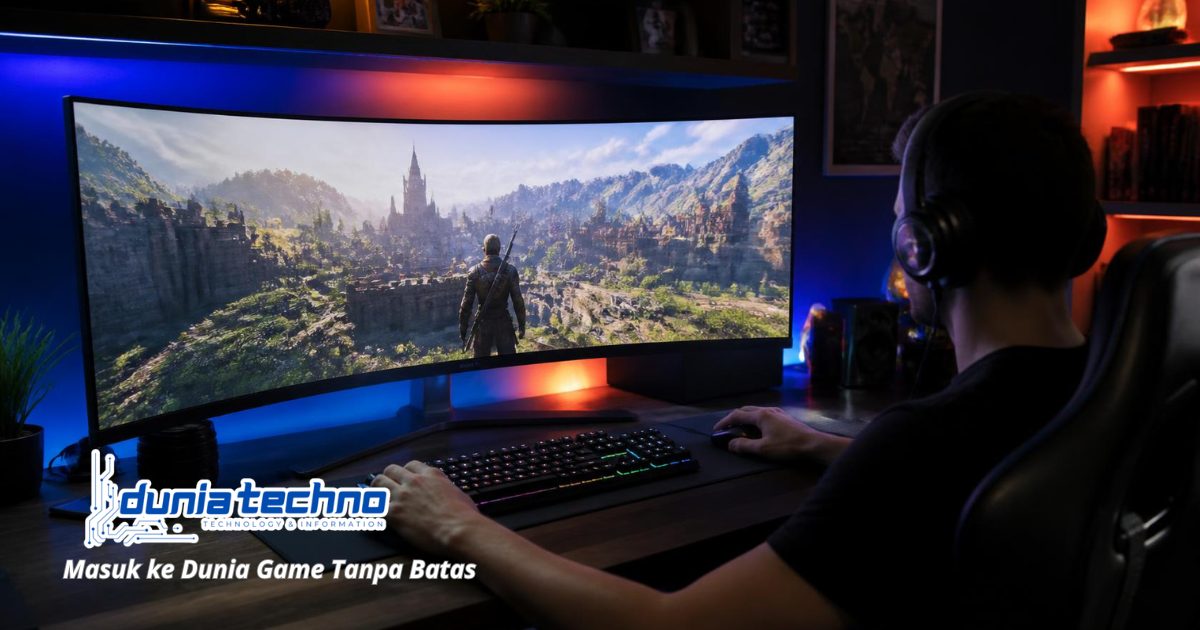 Monitor 4K Curved untuk Gaming Lebih Imersif Monitor 4K Curved untuk gaming imersif