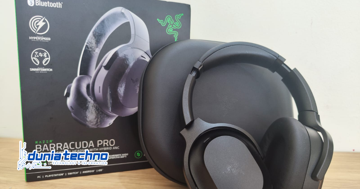 Headset Gaming Wireless dengan Audio Premium Headset gaming wireless untuk gamer