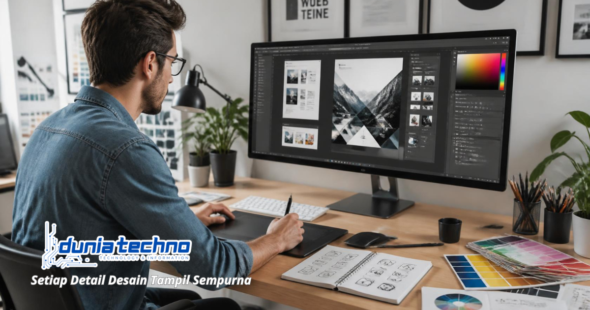 Monitor untuk Desain Grafis Lebih Produktif Monitor untuk desain grafis profesional