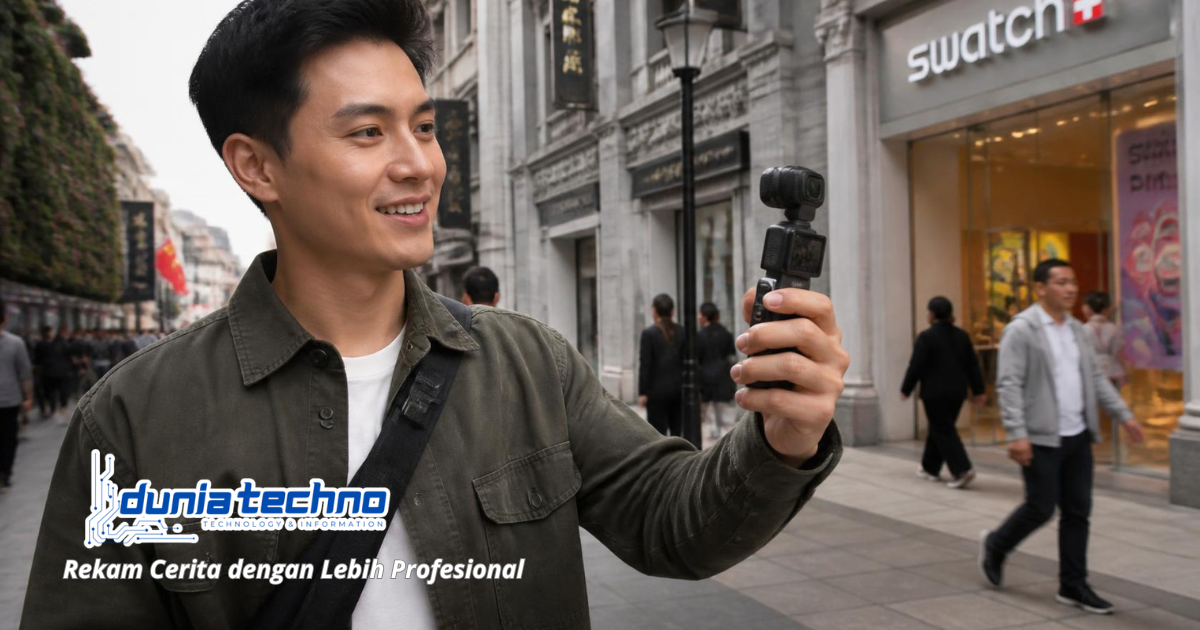 Camera Vlog Osmo Pocket 3 Andalan Vlogger Camera Vlog Osmo Pocket 3 untuk vlogger