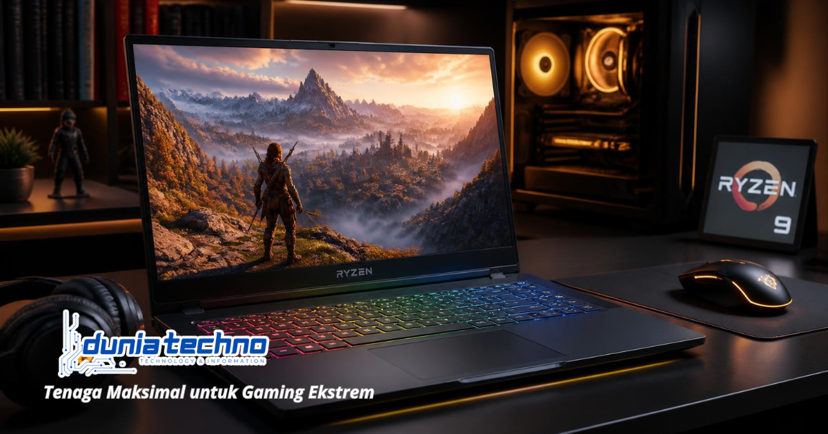Gaming Laptop Ryzen 9, Performa Makin Kencang Gaming laptop Ryzen 9 berperforma tinggi